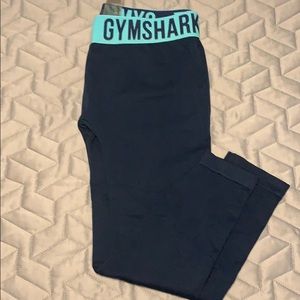 Navy Fit Cropped Leggings (M) WORN TWICE